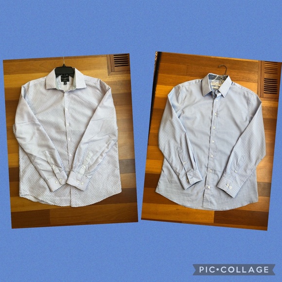Contrast cuff dress shirt bundle - Picture 1 of 14
